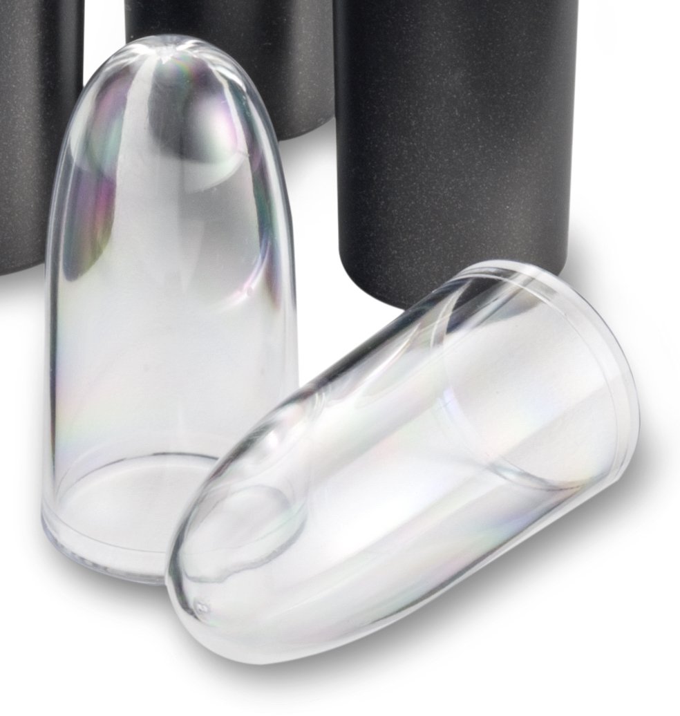 Clear Acrylic Lipstick Caps - Replaces Original Individual MAC Lipstick Caps - See Your Favorite Lipstick Color Easily (24 Pack) - Image 6